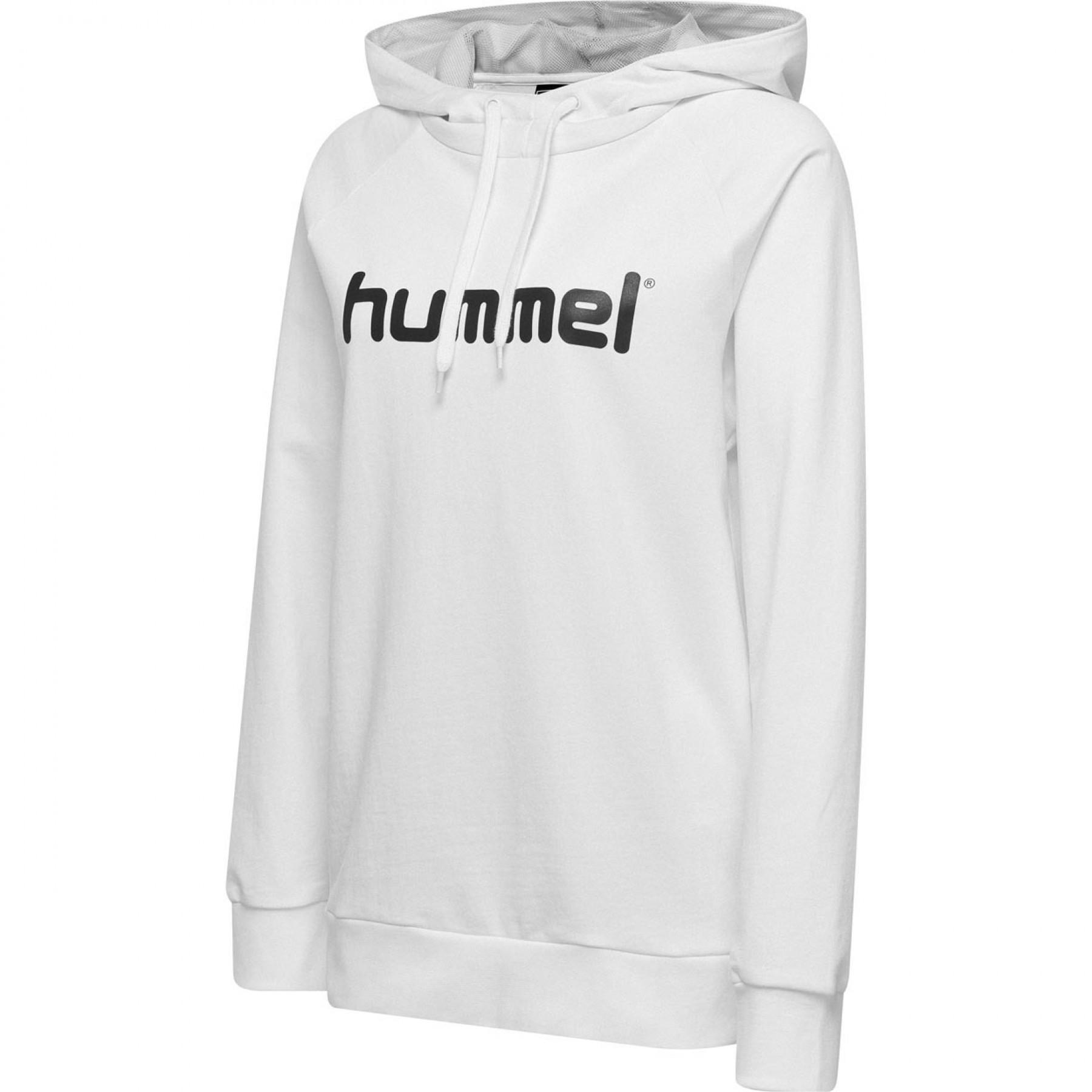 Damska bluza z kapturem Hummel Cotton Logo