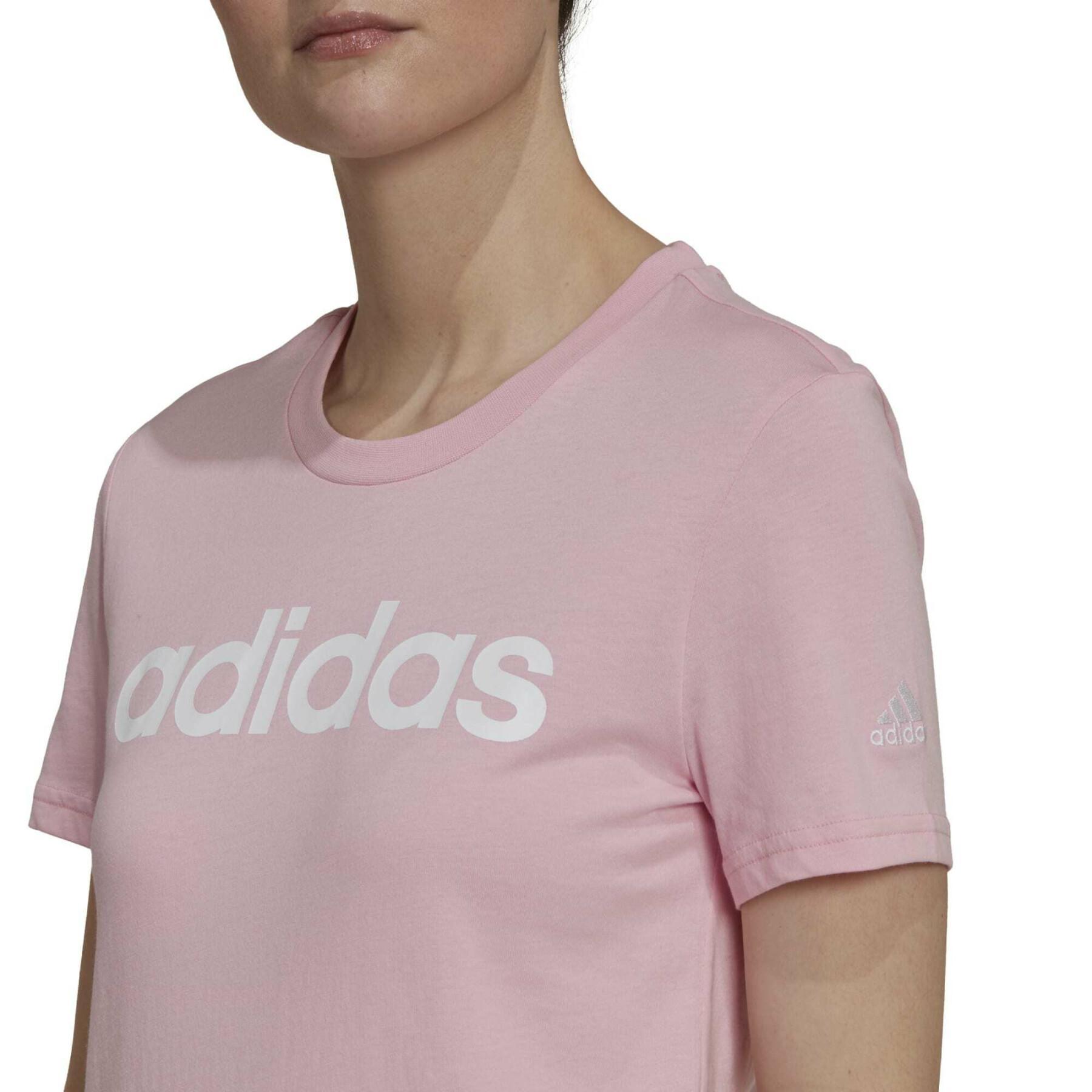 Damski t-shirt z logo adidas Essentials