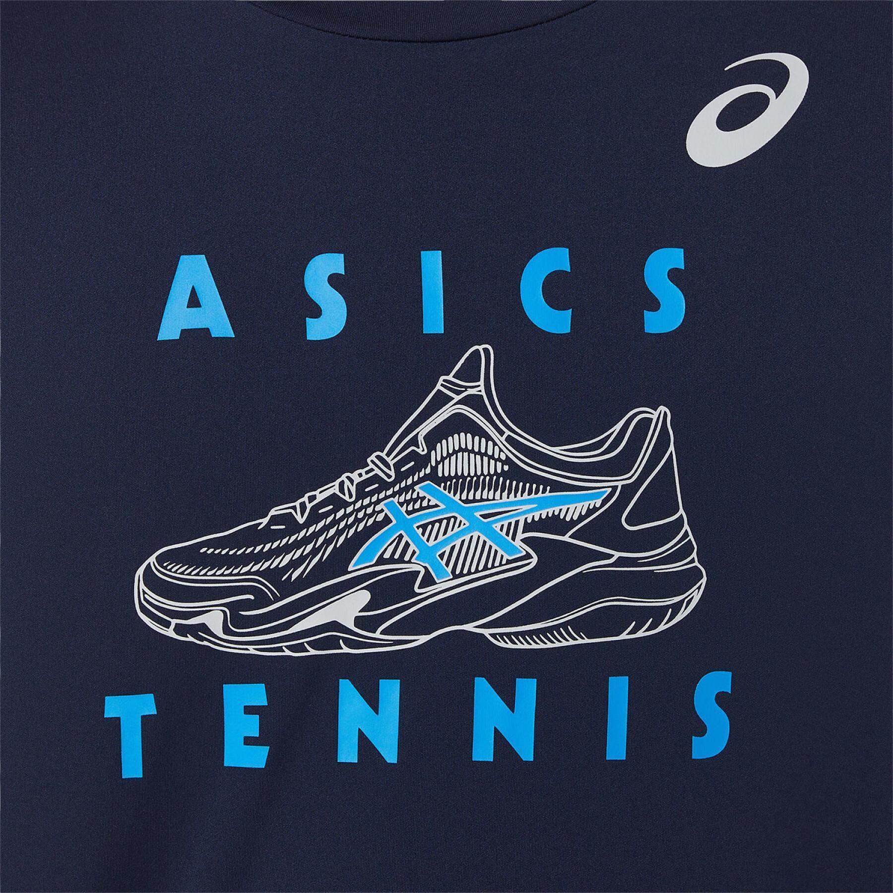Dziecięca koszulka tenisowa Asics graphic