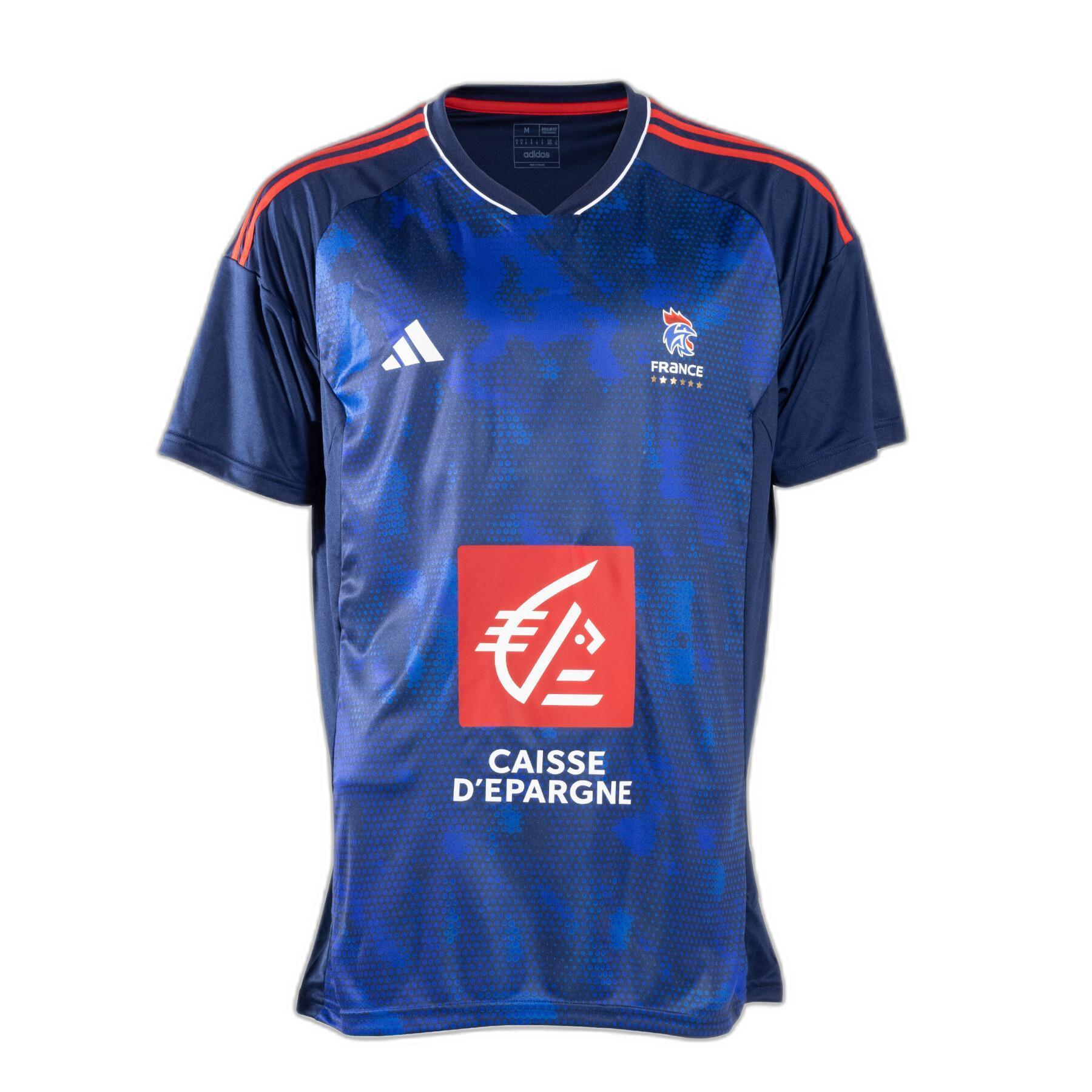 Oficjalna dziecięca koszulka domowa reprezentacji Francji France 2023/24