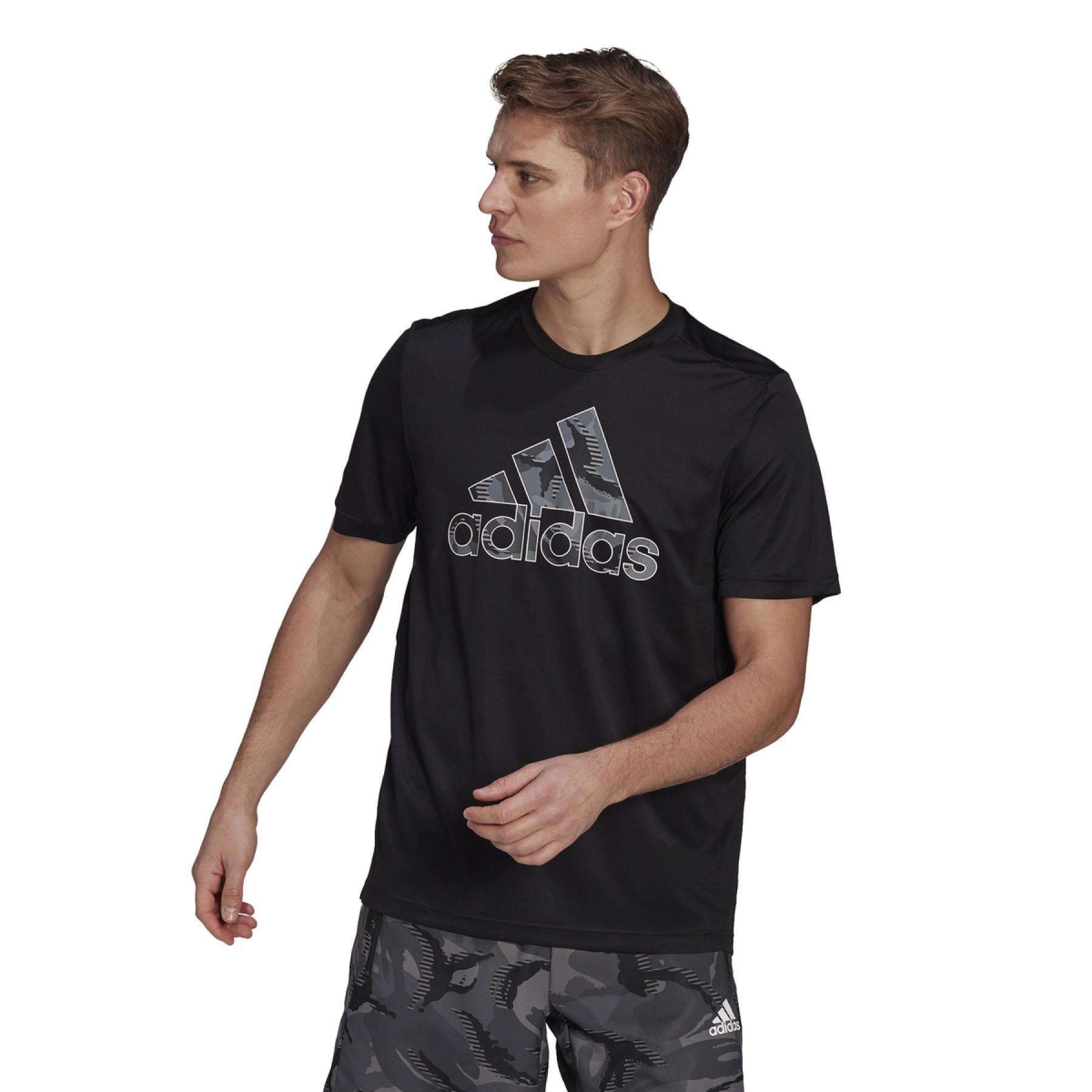 Koszulka adidas D2M Camo Graphic 2