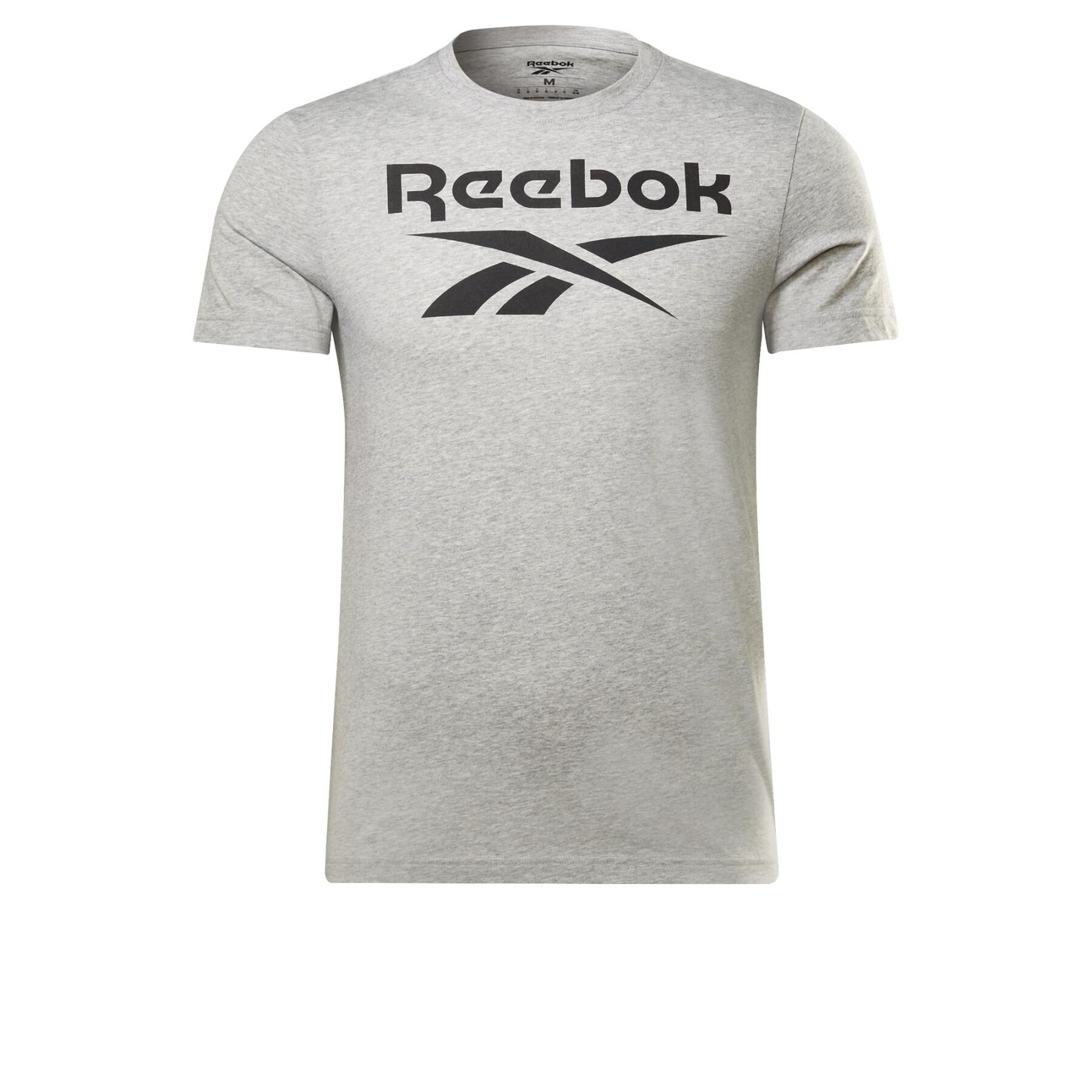 Koszulka z nadrukiem Reebok Series Stacked