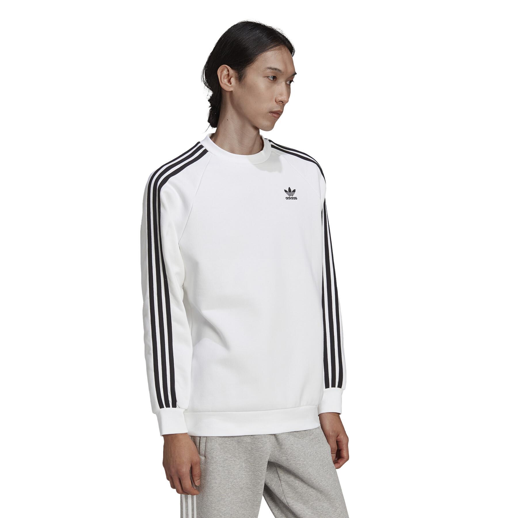 Bluza adidas Originals Adicolor 3D Trefoil 3-Stripes Crew