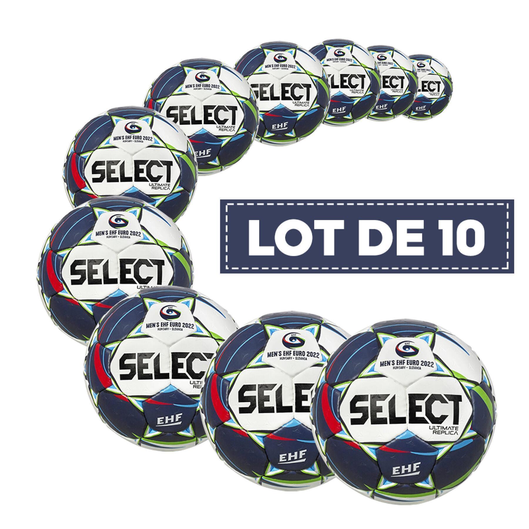 Opakowanie 10 balonów Select Euro EHF 2022 Replica