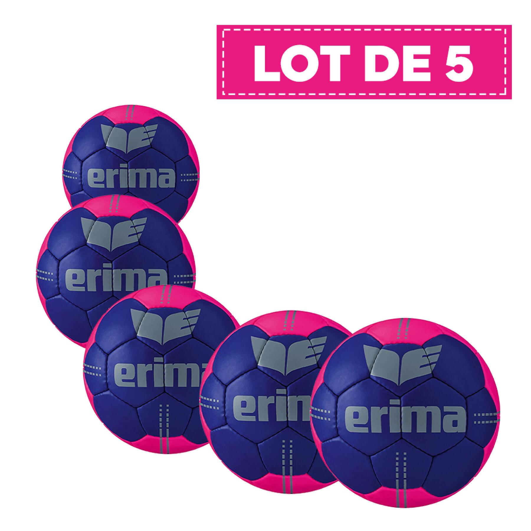 Zestaw 5 balonów Erima Pure Grip No. 3 Hybrid