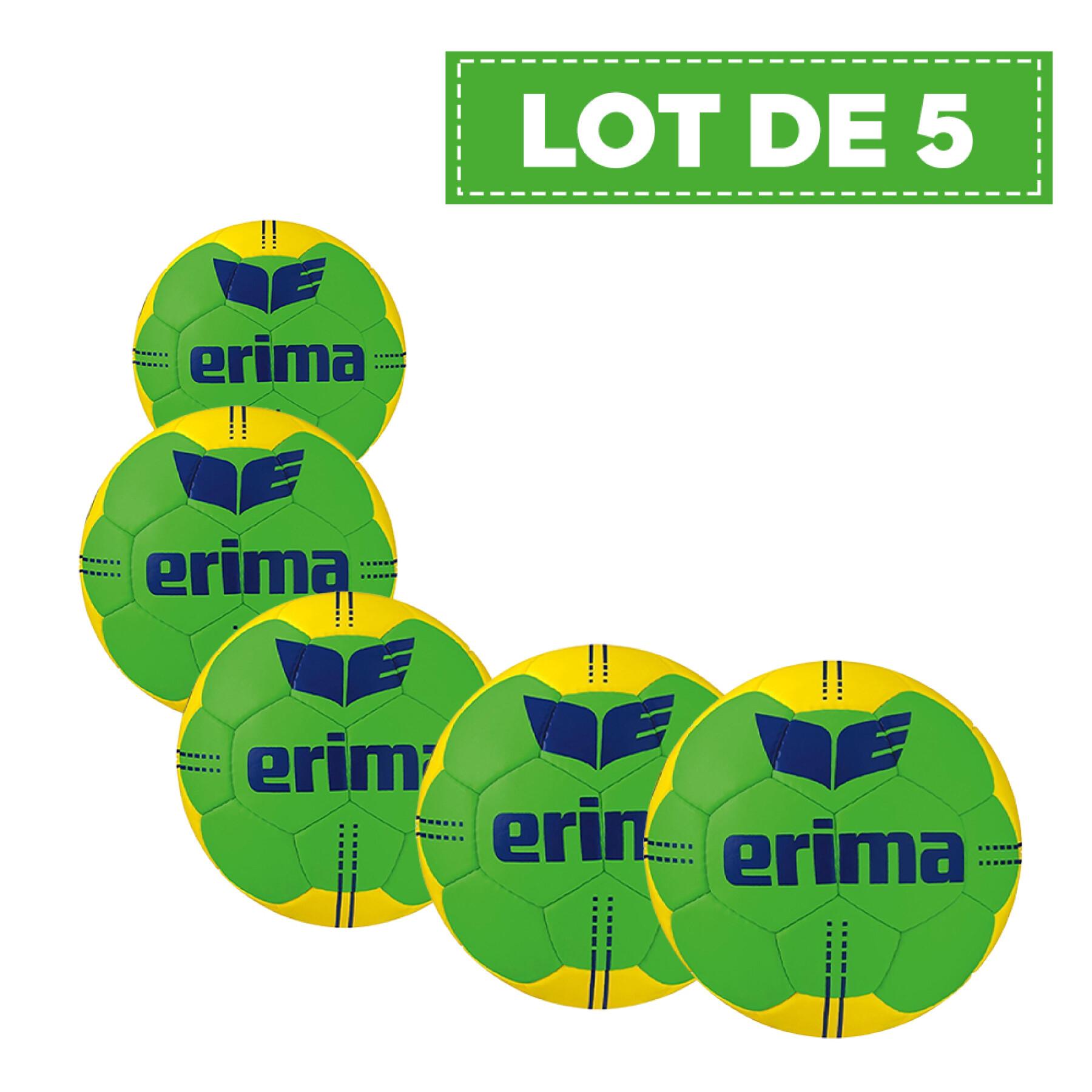 Zestaw 5 balonów Erima Pure Grip No. 3 Hybrid