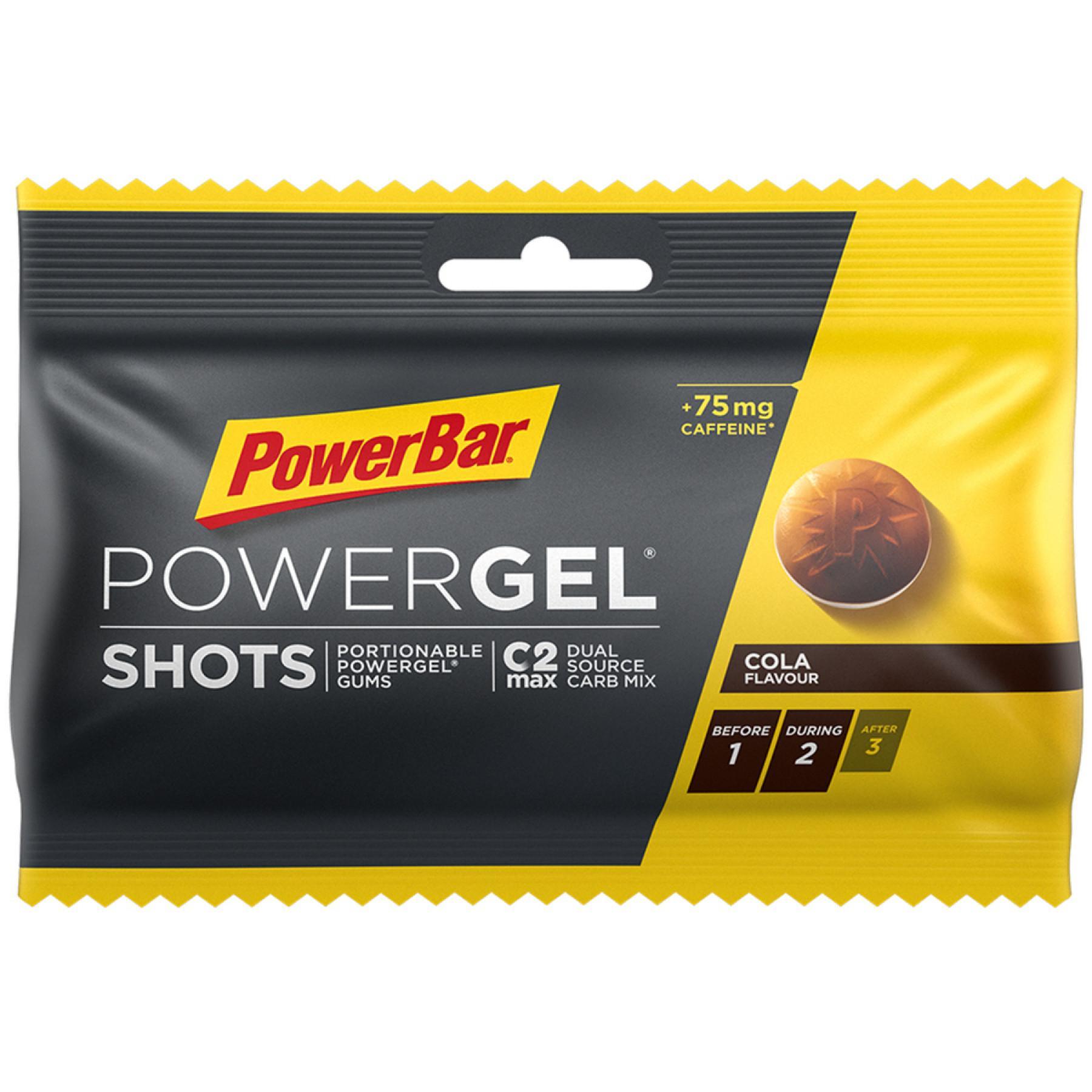 24 strzały PowerBar PowerGel 60gr