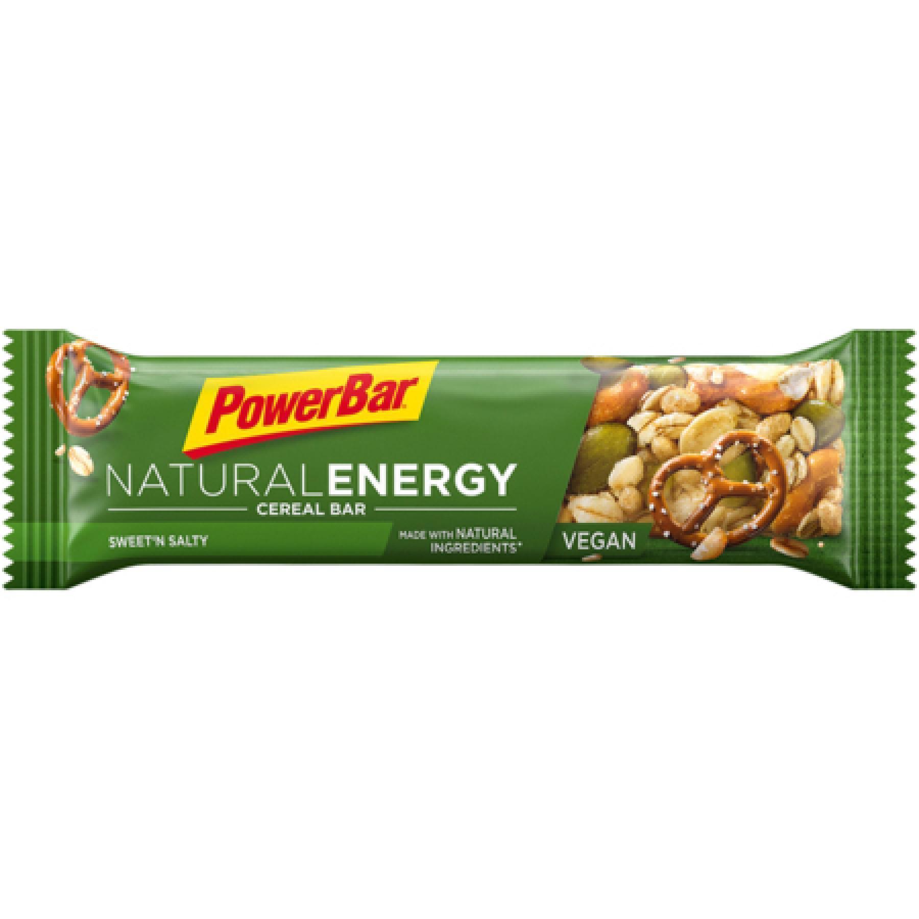 Bary PowerBar Natural Energy Cereal Bar 24x40gr Sweet'n Salty Seeds & Pretzels