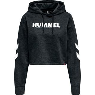 Damska bluza z kapturem Hummel hmlLEGACY cropped