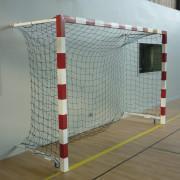 Para aluminiowych bramek do piłki ręcznej, składanych na ścianę 0,90 do 1,40m Sporti France
