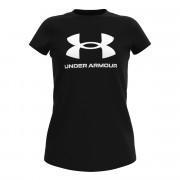 Koszulka dziewczęca Under Armour à manches courtes et motif Sportstyle