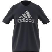 Koszulka graficzna z naszywką sportową z płynnego aluminium adidas