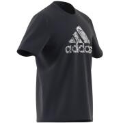 Koszulka graficzna z naszywką sportową z płynnego aluminium adidas