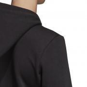 Damska kurtka z kapturem adidas Essentials Linear Fleece